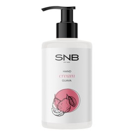 SNB Professional Hand Cream with Guava, 250 ml, Moisturises and Softens the Skin, Hand Care & Body Care, For Very Dry and Cracked Skin, With 91% Natural Ingredients