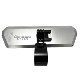 Chupacabra Offroad 11" Super Deluxe Rearview Mirror For UTV/SXS (Raw, 1-3/4" Clamps)