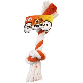 Fancy Pets Juguete Mordedor Hueso de Hilo para Perro, Varios Colores
