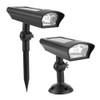 LED Solar Ground Insert Spotlights Waterproof Wall Lights Outdoor Landscaping