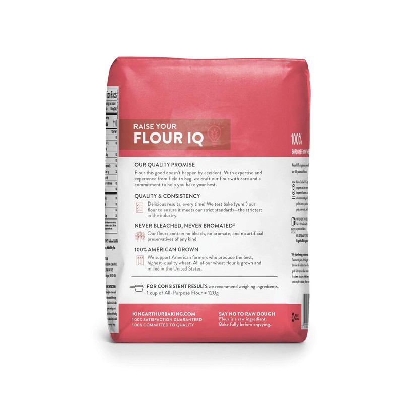 King Arthur, All Purpose Unbleached Flour, Non-GMO Project Verified, Certified