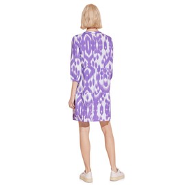Street One Women's Tunic Dress with Print, Smell Of Lavender