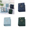 Book Design Premium PU Leather Jewelry Box Elegant Display Holder