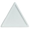 GET DT201WW Bugambilia Triangular Buffet Serving Platter, 6" x 6",