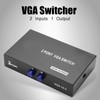 2 in 1 Out Switch Switcher Selection Box, VGA Switcher