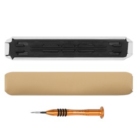 Geekria Protein Leather Headband Pad Compatible with Bose SoundLink AE2, QC25 Headphones, Replacement Band Repair Part (White+Brown)