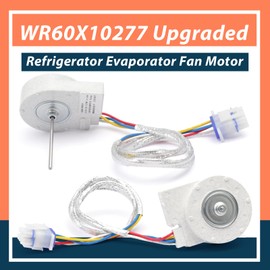 Lisnhlin WR60X10277 Upgraded Refrigerator Evaporator Fan Motor Replacement for GE Fridge Freezer Evap Replace Parts 197D2039P013 UDQT26GE4 1478055 AP4367334 PS2344372 EAP2344372