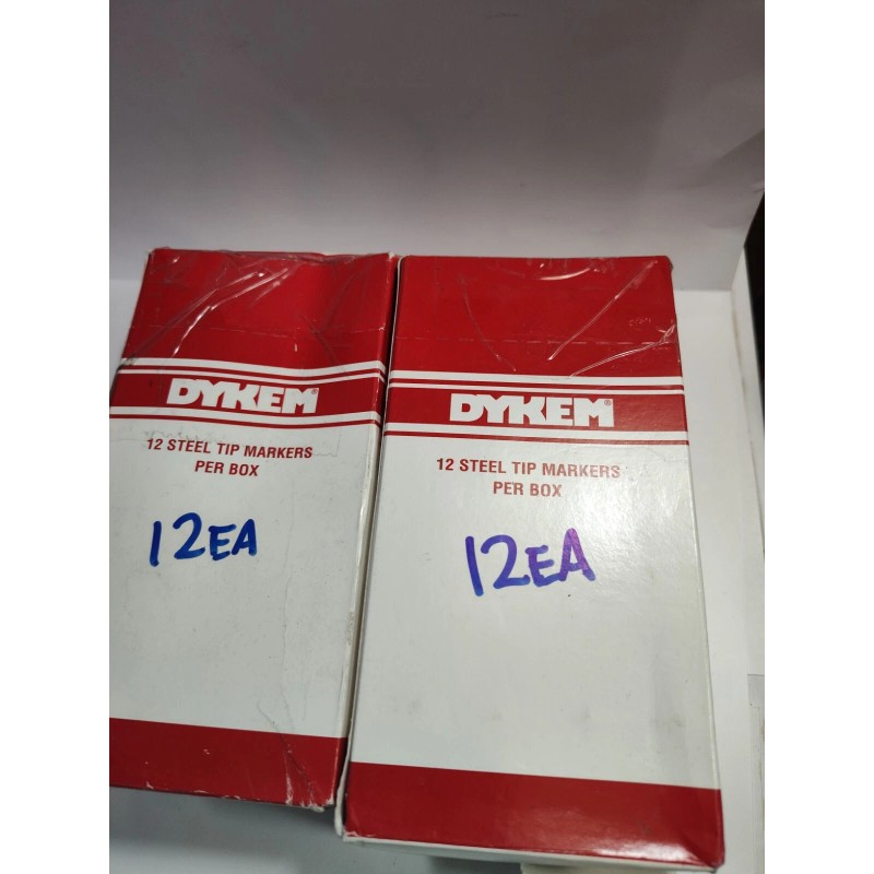 Dykem NEW!! DYKEM Permanent Industrial Marker, Ink-Based, Black, Medium, 16003,