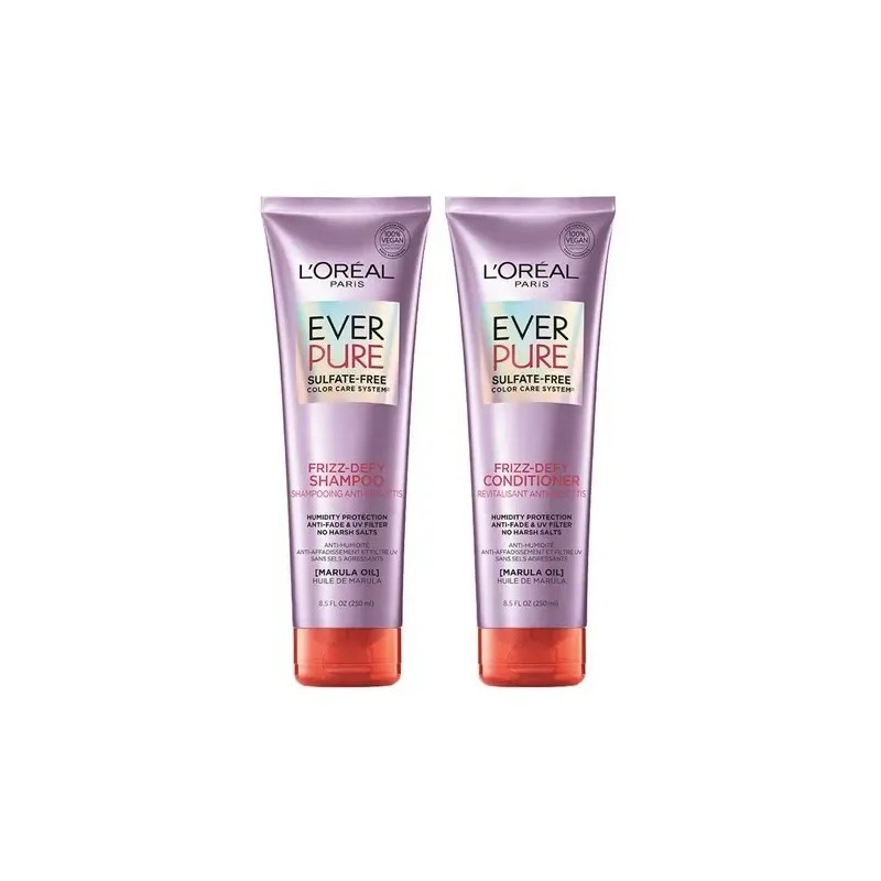 Kit Shampoo+acondicionador Everpure Frizz-defy L'oréal Paris