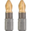 kwb 2 x Bits 25 mm Torx Titanium