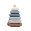 GREEN RHINO Wooden Stacking Tower for Children | Wooden Learning