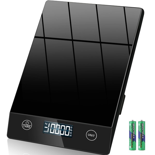 Digital Kitchen Scales 10 kg Glass Digital Scales Electronic Household