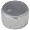 5.8mm Round Hole Large 25mm Knurled Aluminium Control Knob For