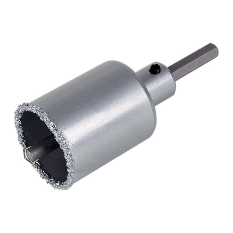 Wolfcraft 3893000 55 x 33mm CT Hole Saw with Hexagon