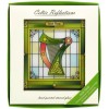 Royal Tara Harp - Celtic Reflections Glass Panel Suncatcher