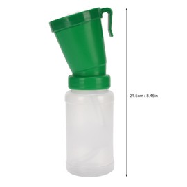 300ml Teat Dip Cup, Prevent Backflow Wide Mouth Design Teat Cleaning Cup for Cow Sheep Goat, Easy to Clean Nipple Dip Cup, Specially Designed for Dairy Farming (Green)