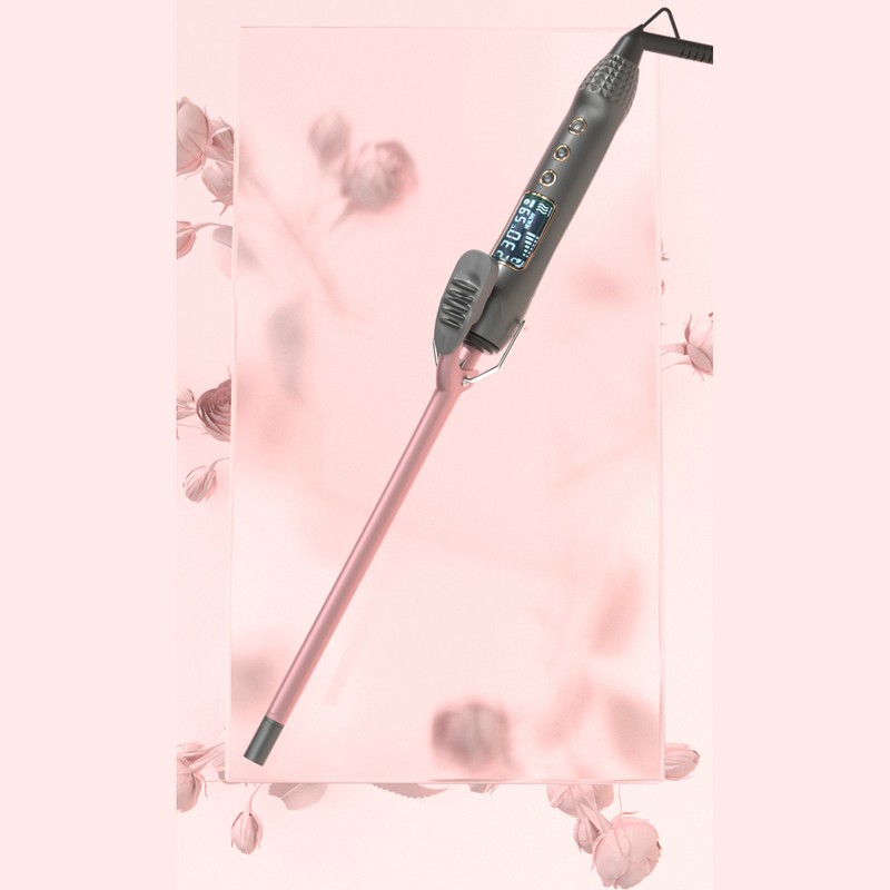 9mm Hair Curler Small Curling Iron Curling Tongs 80℃-230℃ Adjustable