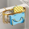 SWTYMIKI Sponge Holder for Kitchen Sink - Movable Kitchen Sink
