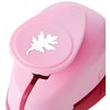Efco 1.6 cm Small Oak Leave Punch, Pink