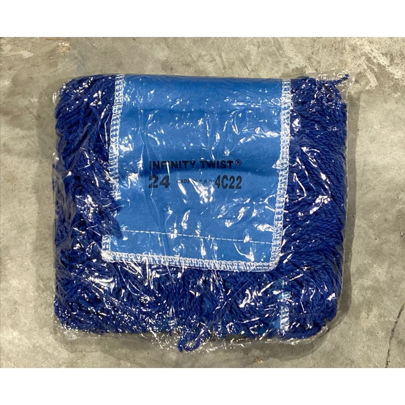 Infinity Twist Jumbo 24” Dry Dust Mop Head 4C22 (1
