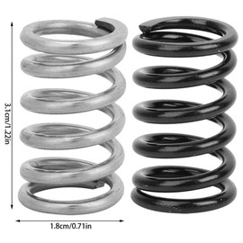 Electric Guitar Tremolo Bridge Spring,Tremolo Vibrato Tension Springs for Bigsby Guitar Replacement(Black)