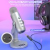 ZealSound - Micrófono de podcast para PC, micrófono USB con