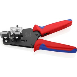 KNIPEX Precision Wire Stripper with Moulding Blades 1.5/2.5/4/6 mm² with Multi-Component Sleeves Burnished 195 mm 12 12 11