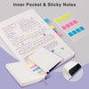 EMSHOI Lined Journal Notebook - 320 Numbered Pages, 100gsm Thick