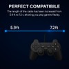 Suncala Wired Game Controller Compatible with PS2 Console, 7.2FT Cable,