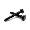 RADSO M6 Hex Head Coach Screws Wood Lag Bolt -Black