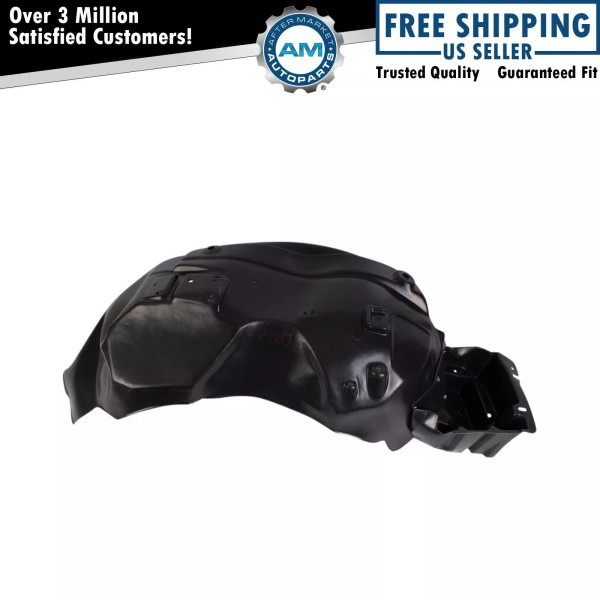 AM Autoparts Front Left Inner Fender Liner Fits 2003-2011 Lincoln