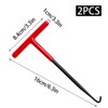 Yinluluna 2pcs Exhaust Spring Puller Tool, T Handle Motorcycle Tools