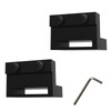 CCJH Barn Door Stopper 2PCS for Top Track Sliding Door