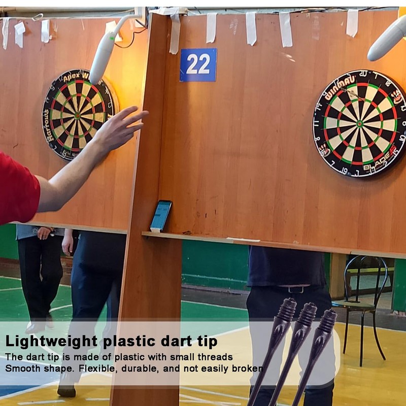 Reccisokz 100 Pieces Soft Tip Darts, plastic darts, Target Darts