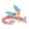 KEQAR 3D Printed Dragon Miniature Toy Home Office Decoration Mysterious