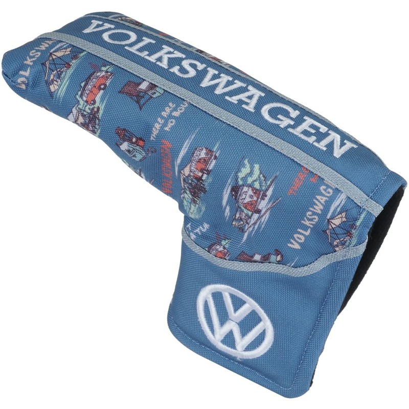 Leasax Volkswagen Putter Cover for Blade & Mallet Blue VWPC-1804