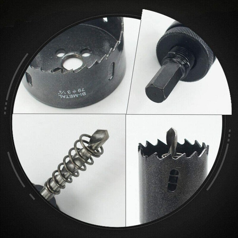 46mm Hole Saws Cutter M42 Bi-Metal Cut Hole Opener Cutters