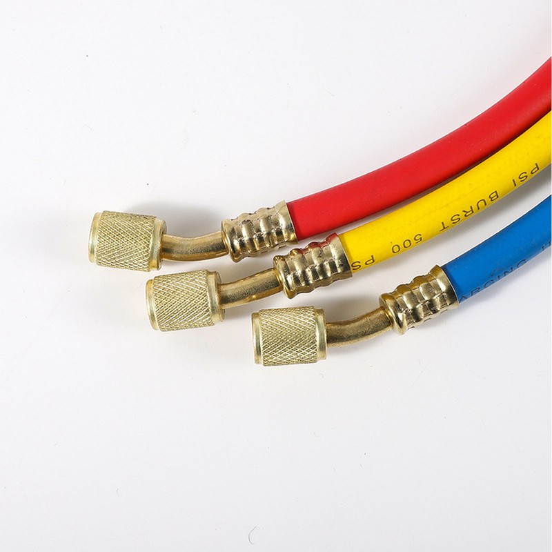AC Charging Hose Tube HVAC Air Condition Refrigerant Manifold Set