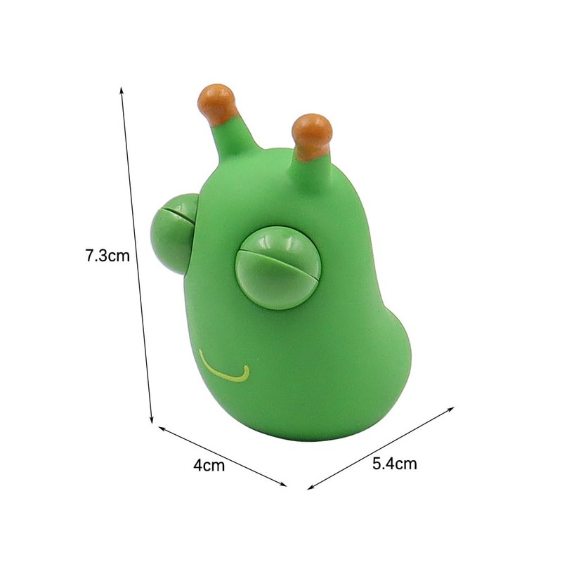 Sarini 2pcs set of fun eyeworm squeeze games for stress