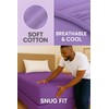 NIYS Luxury Bedding Finest 100% Egyptian Cotton 10"/25CM Fitted Sheets,