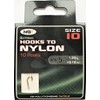 NGT Hooks To Nylon barbless Size 10 - 10 hooks