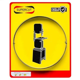 Supercut 56 7/8-inch X 3/8-inch X .014-inch x 14 TPI Carbon Tool Steel Bandsaw Blade for Cutting Wood, Aluminum, and Other Materials. (Made in USA)