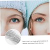 Mikinona Waterproof Eyebrow Stickers 9 Sheets Grey Black Temporary Brow