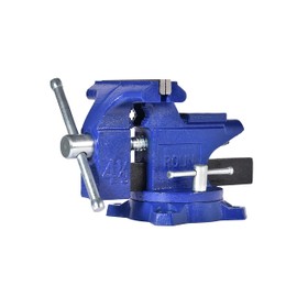 Rolin Vise Bench Vise 4-1/2 Inch With 240 Degree Swivel Base Clamp Tools Home Vises Rotation Base