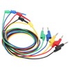5Pcs Banana Test Lead Multi Meter Testing Cable Line Wire