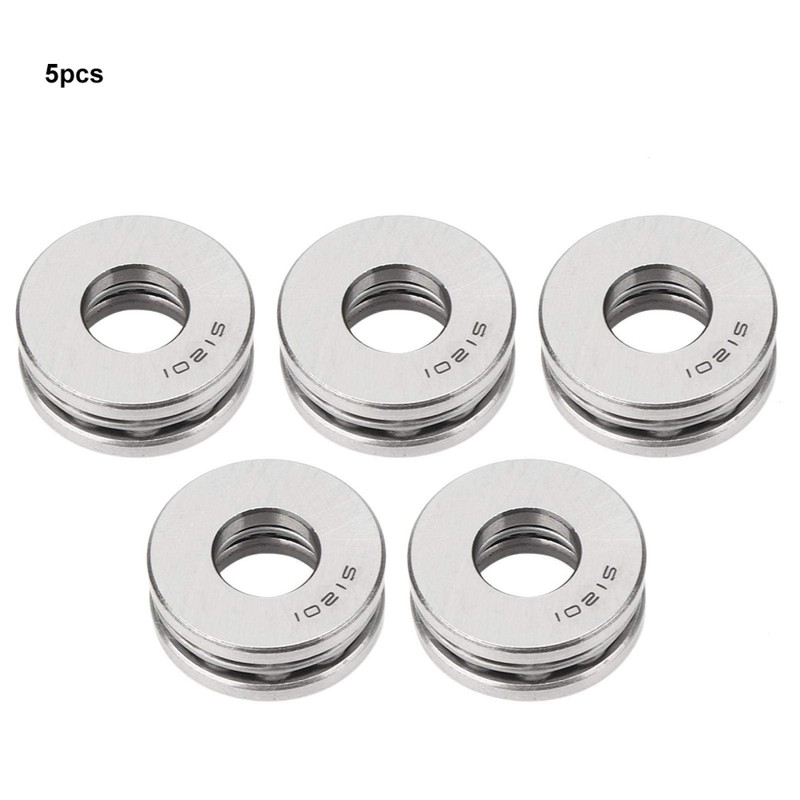 5pcs 51201 Thrust Ball Bearings, High Precision Bearing Steel Low