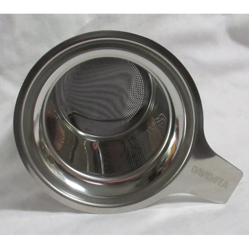 DAVIDsTEA Davids Tea SILVER PERFECT INFUSER new stainless steel for