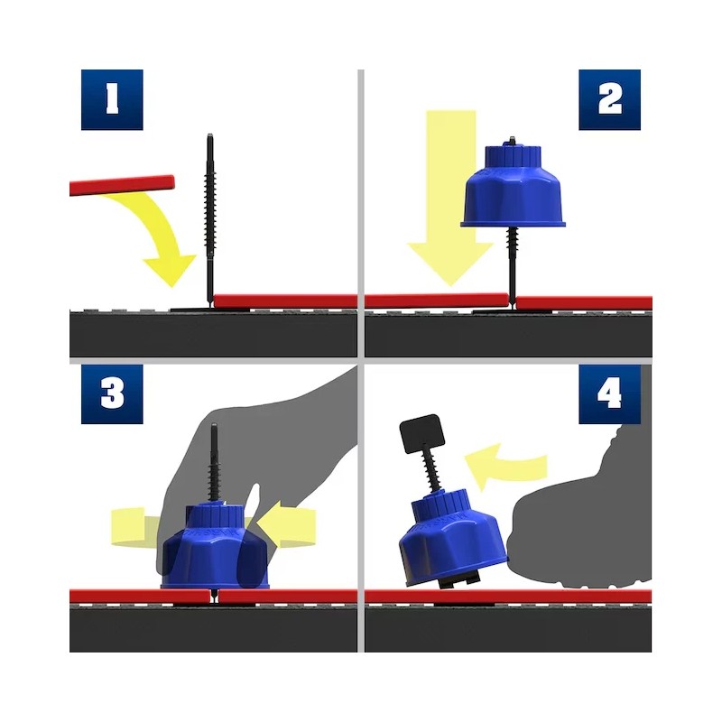 Marshalltown Plastic Cap Tile Spacer and Leveling System E13