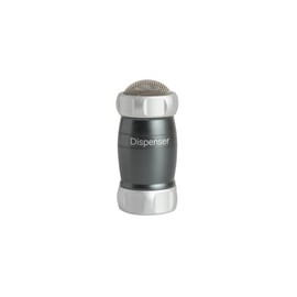 MARCATO Powder Sugar Shaker Grey Anodised Aluminium 10 x 5 x 5 cm Elegant Design Easy to Use