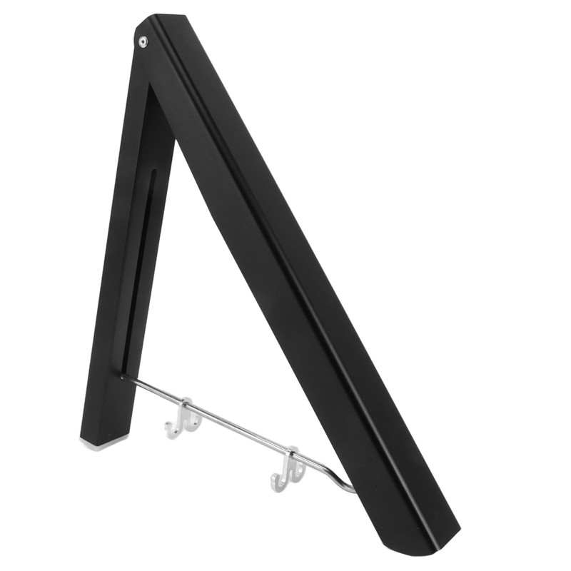 Retractable Clothes Hanger Rack Foldable Wall Mounted Aluminium Folding Clothes